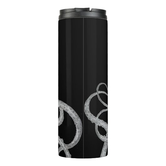 タコの航海の触手ヴィンテージクラーケンの蒸気圧 タンブラー (裏面)