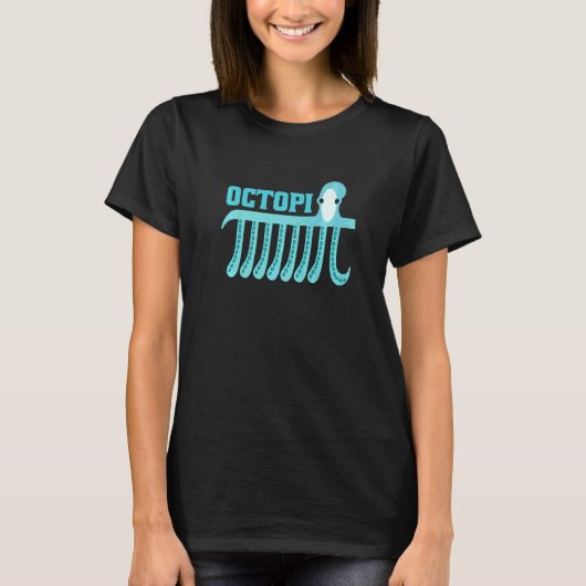 タコの複数形数学 Tシャツ (正面)