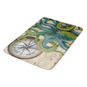 タコの触手のコンパス音楽 バスマット (アングル)