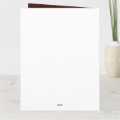 タコの触手数々のの房おもしろい誕生日 カード (裏面)