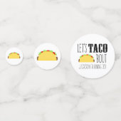 タコの誕生日パーティーを見よう コンフェッティ (裏面)