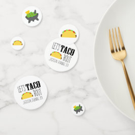 タコの誕生日パーティーを見よう コンフェッティ