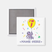 タコの誕生日 マグネット (正面/裏面)