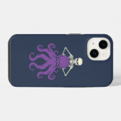タコの骨格 iPhoneケース (裏面横)