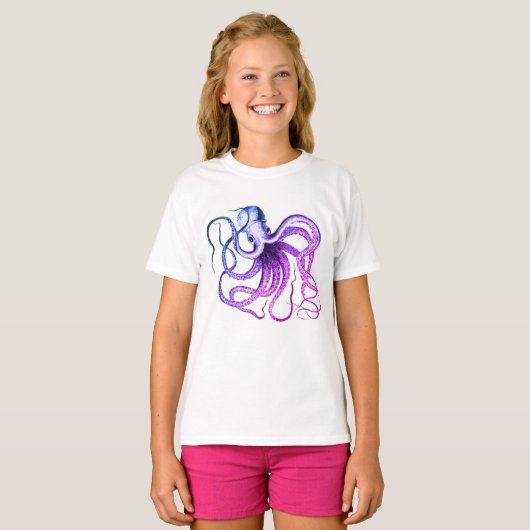 タコのTシャツ Tシャツ (正面フル)
