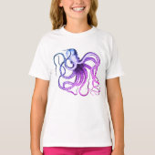 タコのTシャツ Tシャツ (正面)