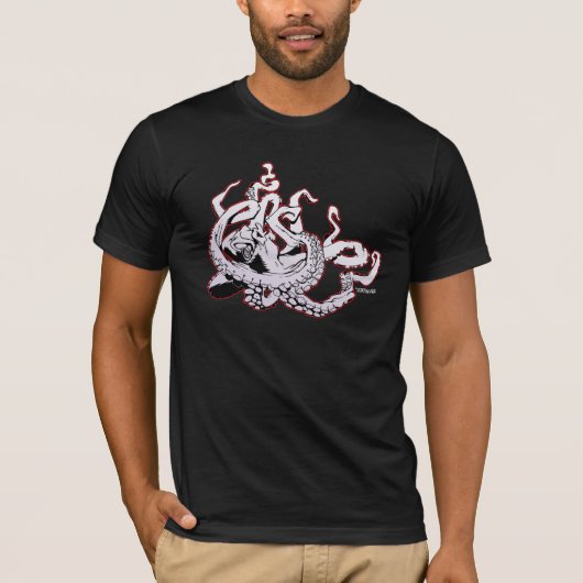 タコのTシャツ Tシャツ (正面)