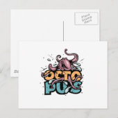 タコはがき ポストカード (正面/裏面)