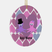 タコはハートを好む セラミックオーナメント (右)