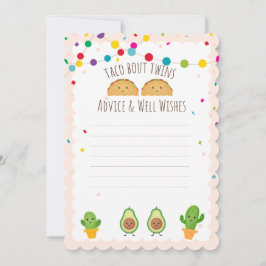 タコは双子を！フィエスタテーマアドバイス&ウェルウィーズ 招待状