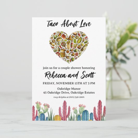 タコは恋の招待状 招待状 (スタンド正面)