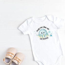 タコみたいに抱きしめて ベビーボディスーツ