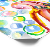 タコよくはしゃぐプリント フォトプリント            (角)