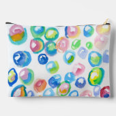 タコよくはしゃぐメイクアップバッグ アクセサリーポーチ (裏面)