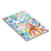 タコよくはしゃぐ手帳 ノートブック (右側)