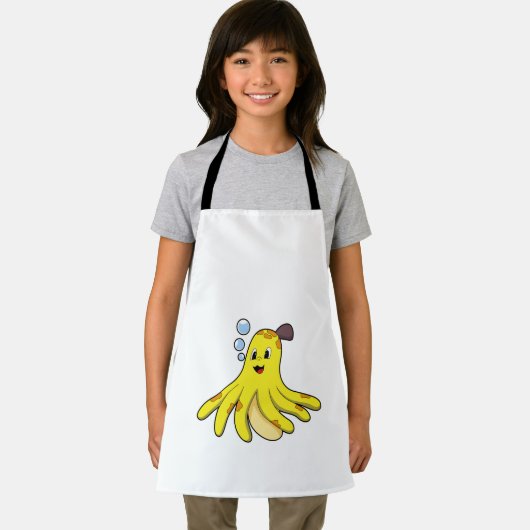 タコをバナナに エプロン (インサイチュ)