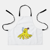 タコをバナナに エプロン (正面)