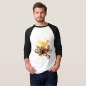 タコを吸う Tシャツ (正面フル)
