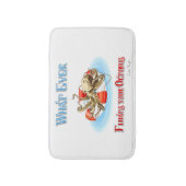 タコを浮かべるものは バスマット (正面縦)