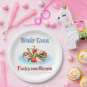 タコを浮かべるものは ペーパープレート (パーティー)