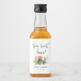 タコアウトラブウォーター色サボテン多肉フィエスタ リキュールボトルラベル