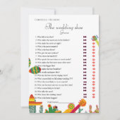 タコアウトラブサボスゲームカード 案内状 (正面)