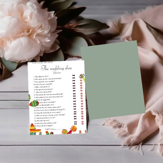 タコアウトラブサボスゲームカード 案内状