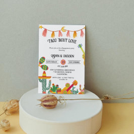 タコアウトラブサボス婚約パーティ 招待状