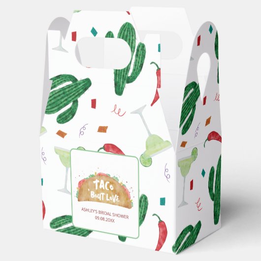 タコアウトラブズ結婚ブライダルシャワーフィエスタ フェイバーボックス (オープン)