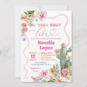 タコアウトラブメカラフルキシカンブライダルシャワー 招待状 (正面)