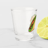 タコアニメイラストレーション ショットグラス (左)