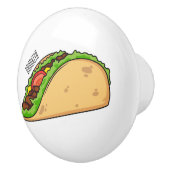 タコアニメイラストレーション セラミックノブ (右)