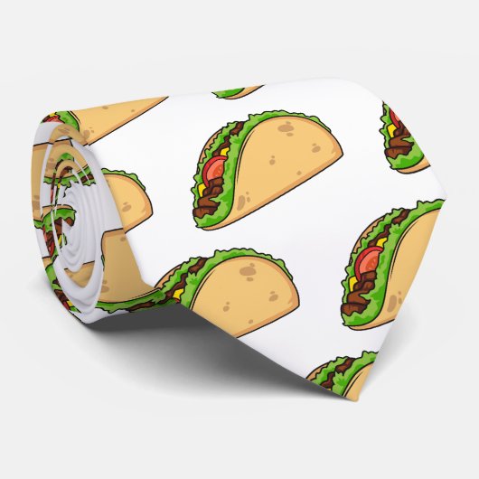 タコアニメイラストレーション ネクタイ (ロール)