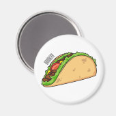 タコアニメイラストレーション マグネット (正面/裏面)