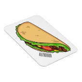 タコアニメイラストレーション マグネット (右側)