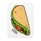 タコアニメイラストレーション マグネット (縦)