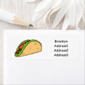 タコアニメイラストレーション ラベル (インサイチュ)