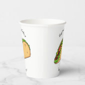 タコアニメイラストレーション 紙コップ (右)