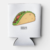 タコアニメイラストレーション 缶クーラー (正面)