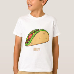 タコアニメイラストレーション Tシャツ
