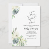 タコアバウトラブカップルシャワー招待状 招待状 (正面)