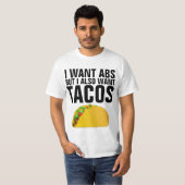 タコアブおもしろいメンズTシャツパパ Tシャツ (正面フル)
