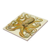 タコアンティークイラストレーションシーモンスター タイル (側面)