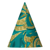 タコアート – 触手 – ミグンドスケッチ  パーティーハット (裏面)