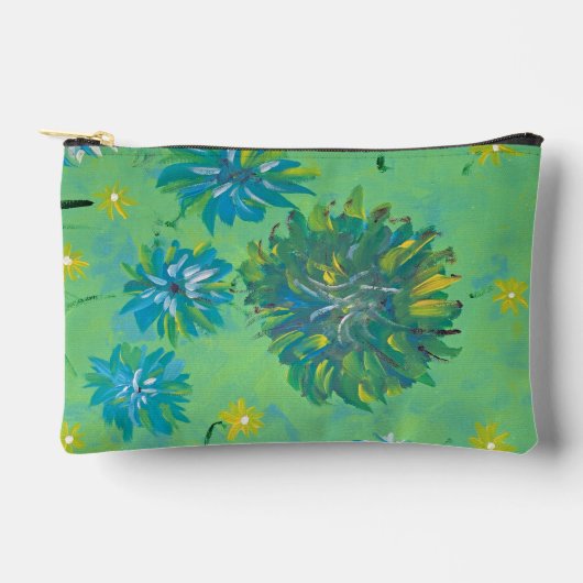 タコイズトゥインクルフローラアクセサリーポーチ アクセサリーポーチ (正面)