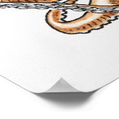 タコイラストレーション ポスター (角)