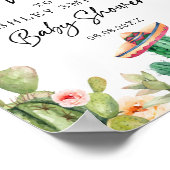 タコウェルカムベビーのシャワーメキシコ ポスター (角)