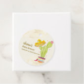 タコウォーターのベビーの色サボテンの赤ちゃんシャワー フェイバータグ (インサイチュ)