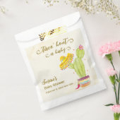 タコウォーターのベビーの色サボテンの赤ちゃんシャワー フェイバーバッグ (封をした状態)