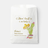 タコウォーターのベビーの色サボテンの赤ちゃんシャワー フェイバーバッグ (正面)